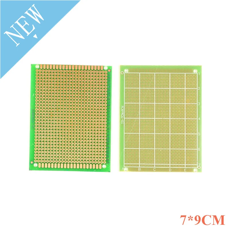 7*9 см DIY печатная плата универсальная тестирование зеленая масляная макетная