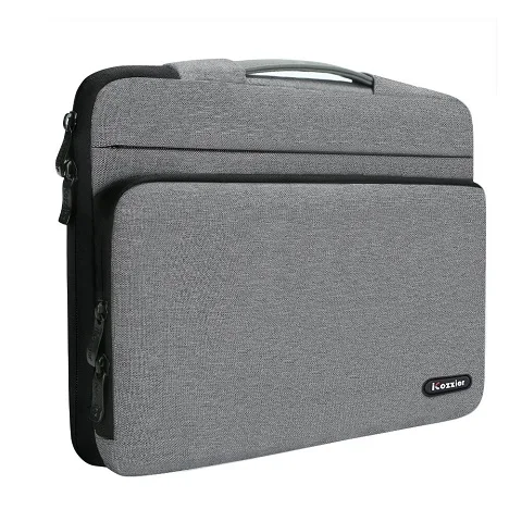 Dark Gray Сумка для ноутбука с боковым карманом, чехол для ноутбука, сумка для Macbook 13 Pro 13 Pro New retina 12 13, чехол для ноутбука, сумка 13,3/15,6 - Цвет: Dark Gray