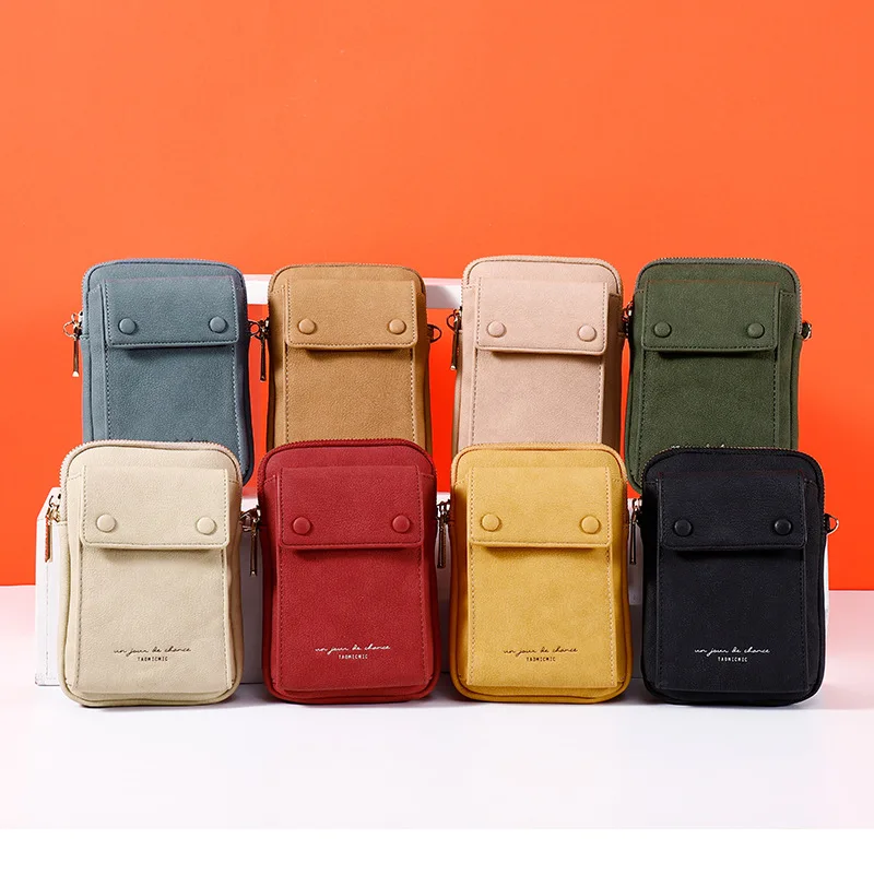 

Drop Shipping Bags Fashion Cell Phone Bag Women Daily Card Holder Small Crossbody Shoulder Bag for Lady Girls Money Phone Pouch