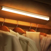 led lighting under cabinet lights led motion sensor closet light for kitchen bathroom night lights bedroom wardrobe usb charging
