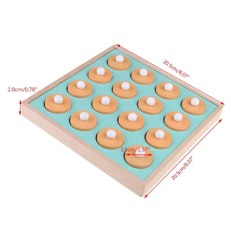 

Kids Wooden Memory Match Chess Game Children Early Educational 3D Puzzles Family Party Casual Game Puzzles Gifts XX9E