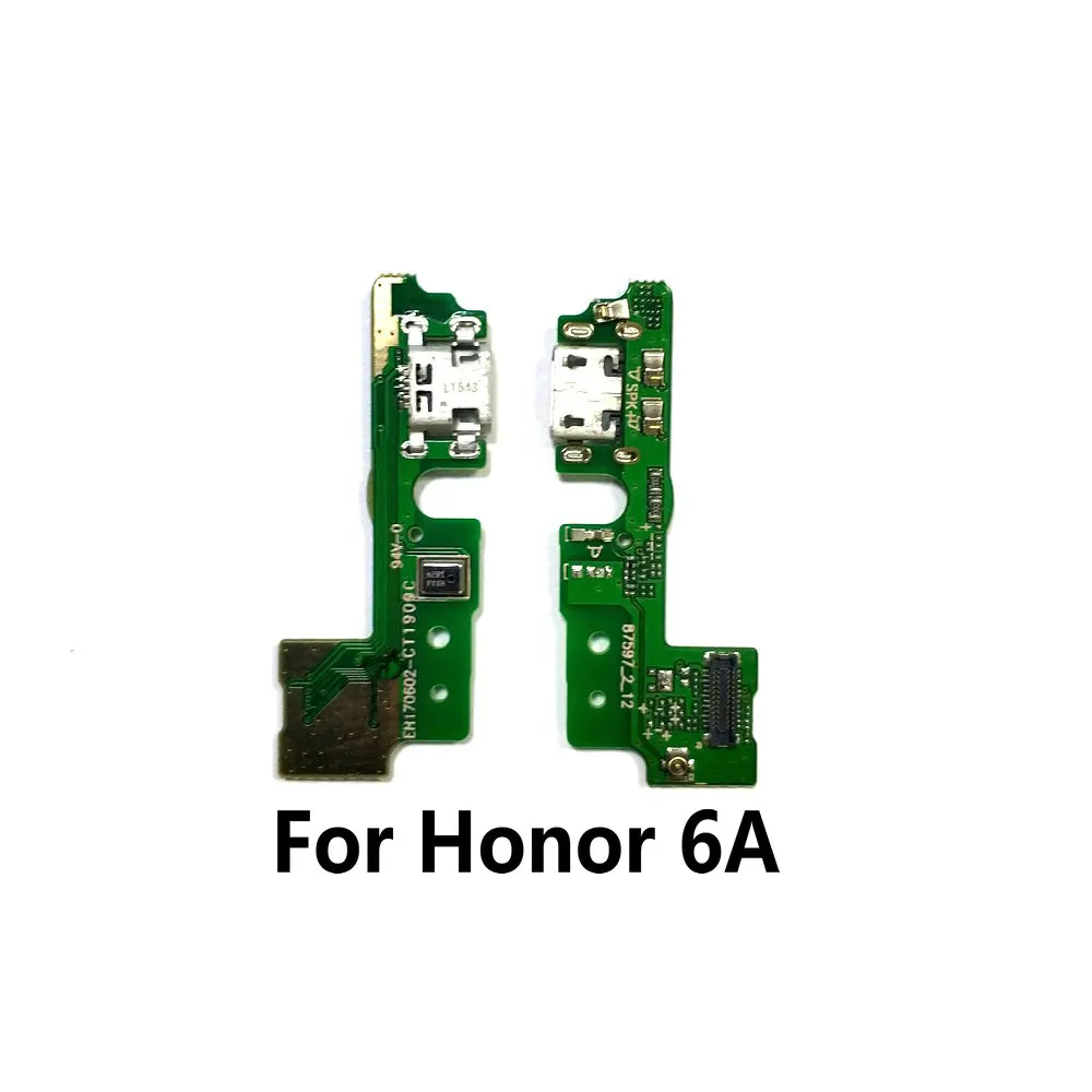 Original For Huawei Honor 6A Play USB Charging Charger Port Dock Connector Flex Cable with Microphone|Шлейфы для мобильных
