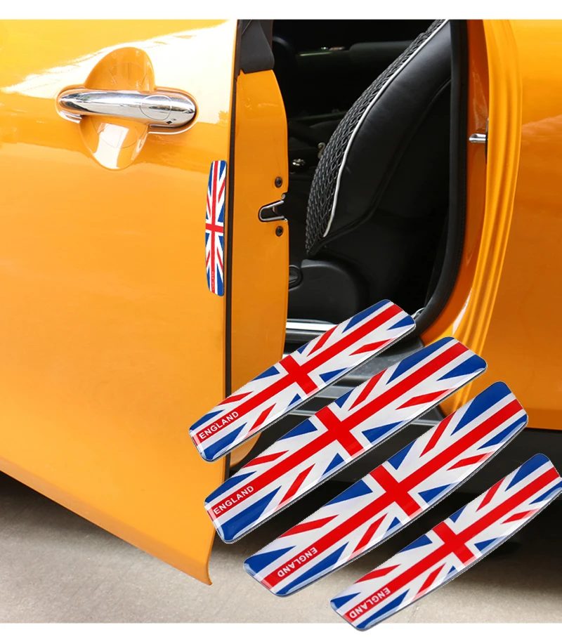 4 шт. автомобильные наклейки для Mini Cooper S R56 R50 F56 JCW R53 F55 R60 R55 R57 R58 R59 R61 F54 F57 F60|Наклейки