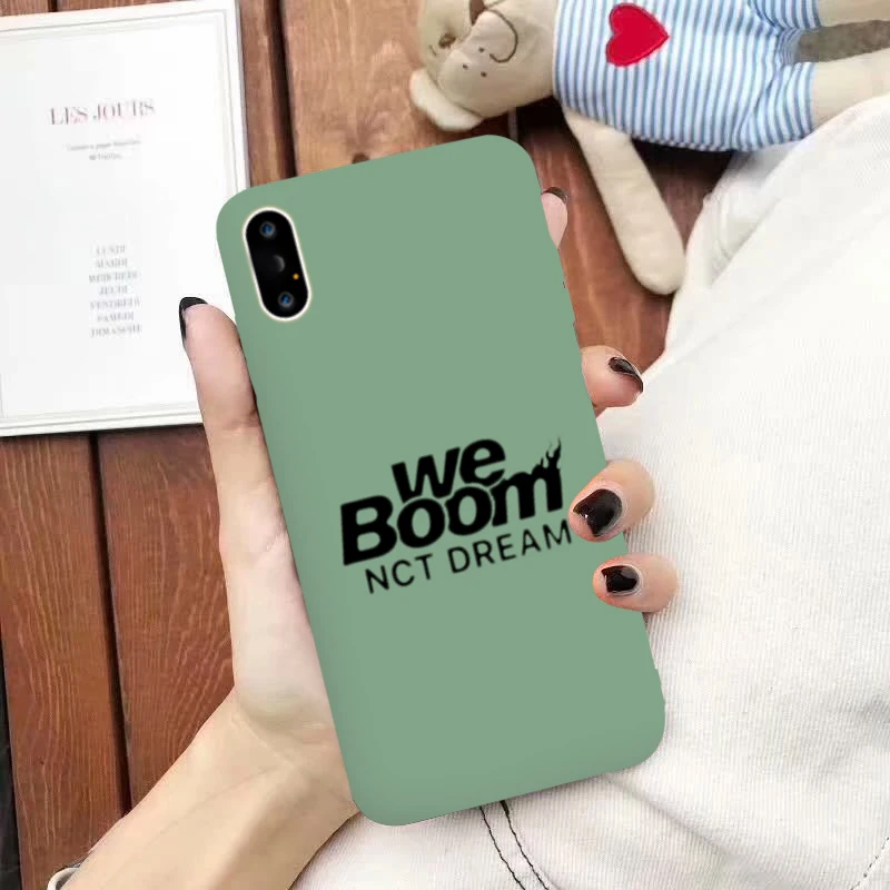 Силиконовый чехол Jamular NCT DREAM We Boom Fireflies для iPhone X XS 7 8Plus 6S 8 6 Plus Max | Мобильные