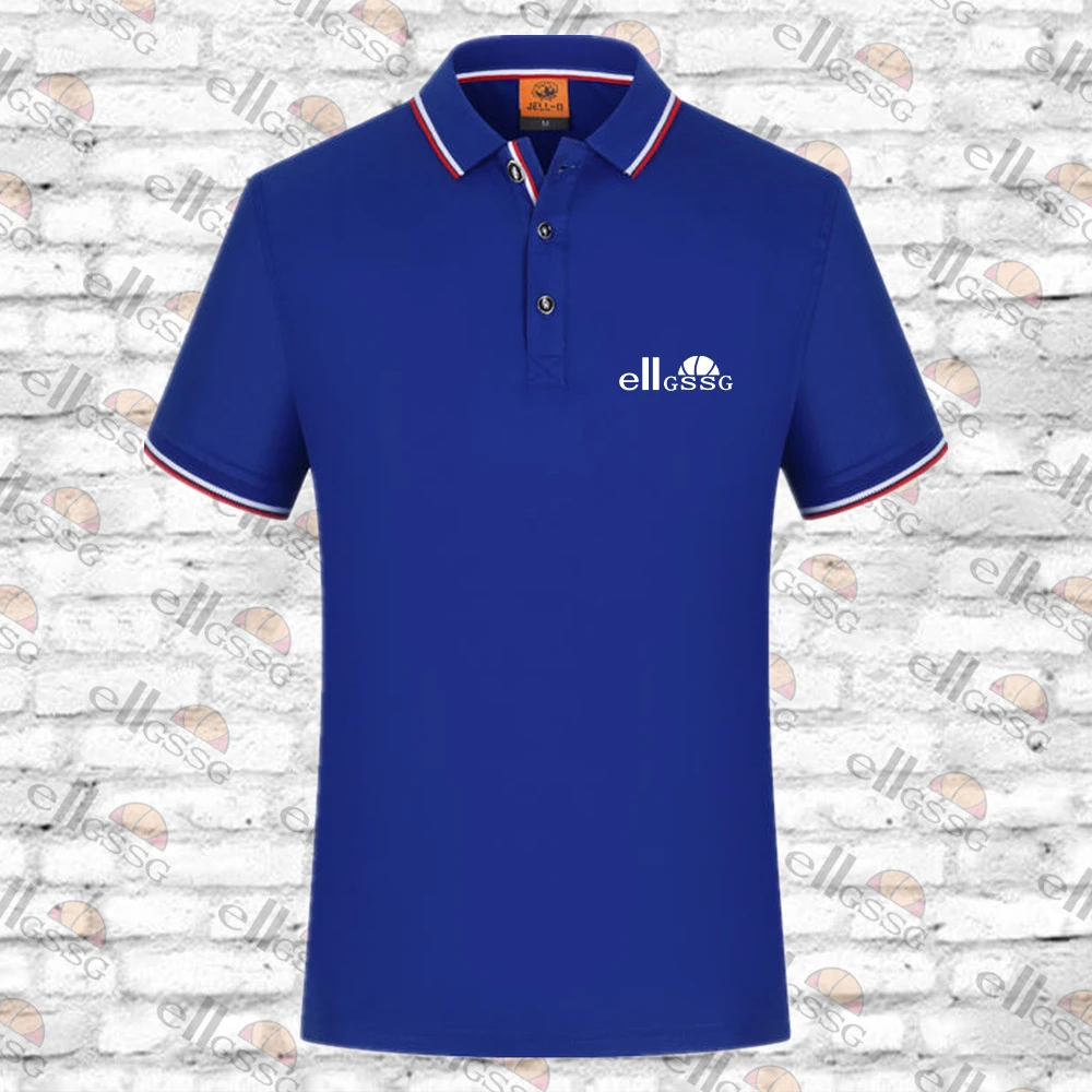 

Polo Shirt Men Summer Stritching Men's Shorts Sleeve Polo Business Clothes Luxury Men Tee Shirt Brand Polos Asian size S-4XL