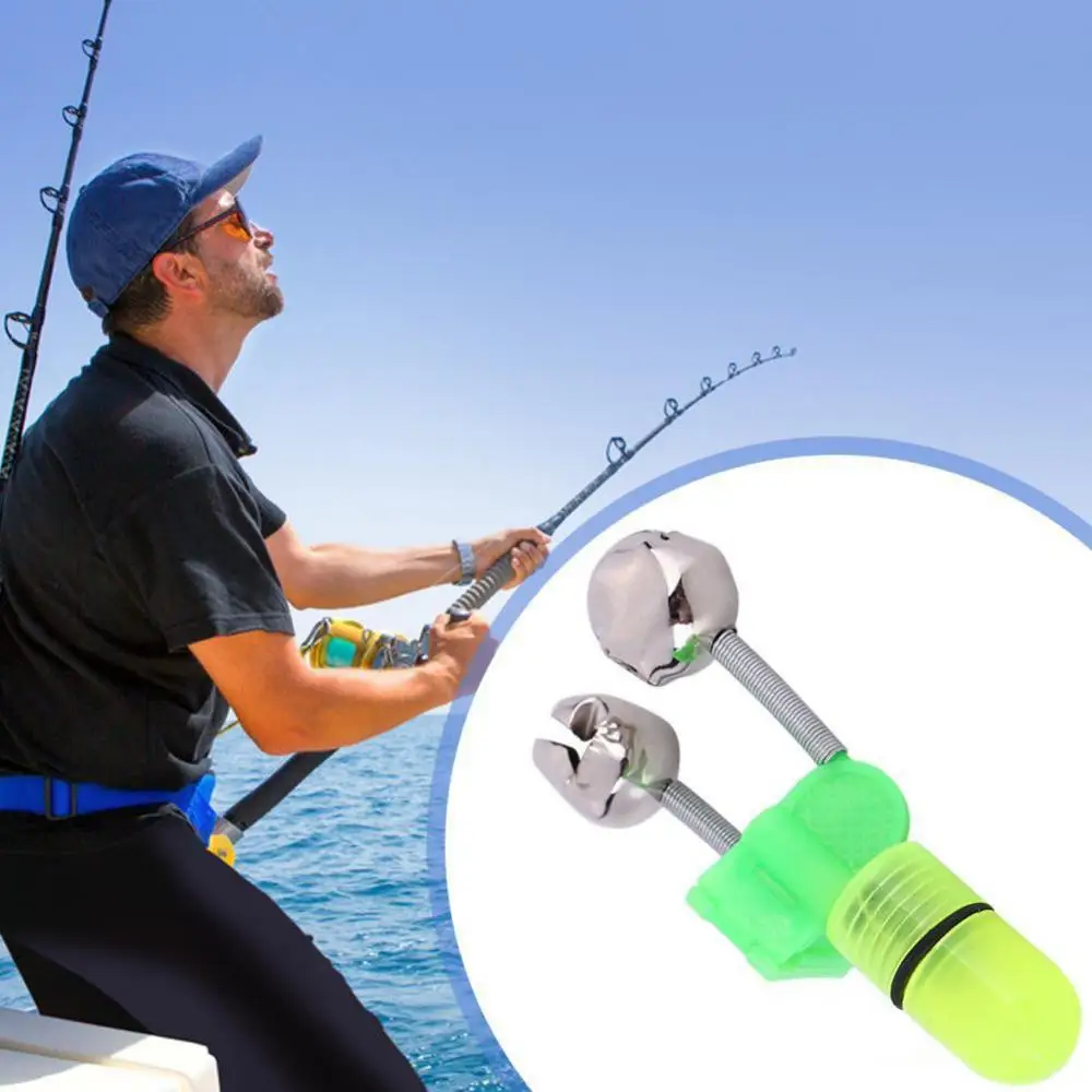 

35% Discounts Hot! LED Light Night Fishing Lamp Luminous Stick Bell Ring Bite Alarm Accessories