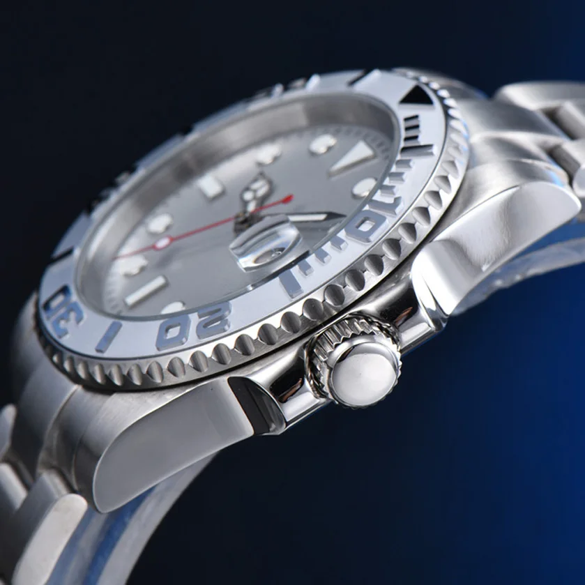 

2021 new fashion men's high grade business mechanical wristwatch automatic wristwatch waterproof wristwatch