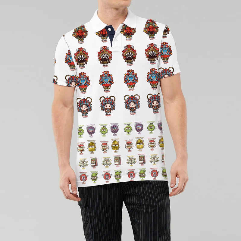 Vignettes необычный китайский стиль модная мужская повседневная Заводская рубашка