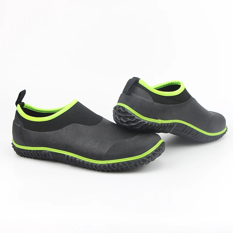 Обувь для пар водонепроницаемая обувь удобные короткие резиновые туфли с низким