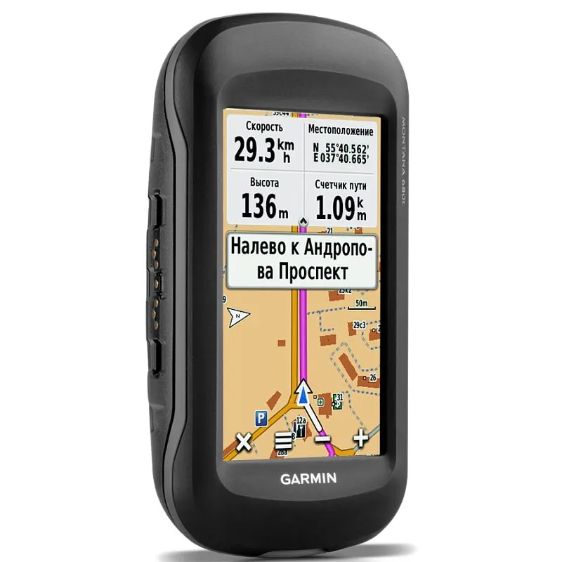 GPS Навигатор Garmin Montana 680t с обновлённой топографической картой России официальная