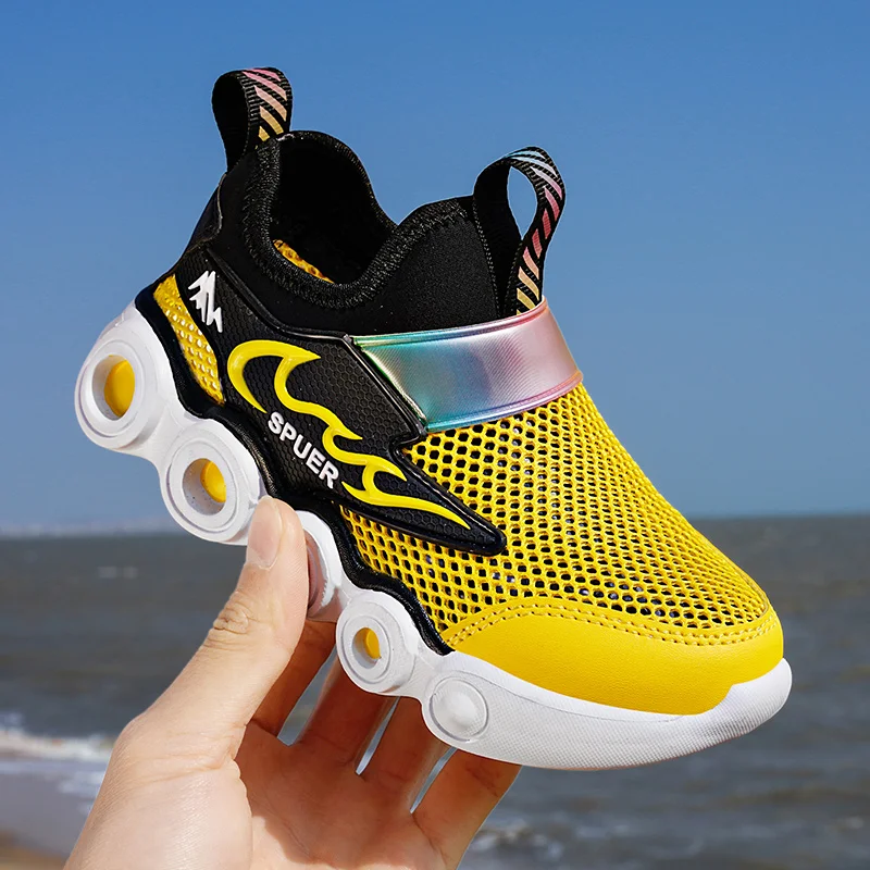

Summer Children Sneakers Boys Kids Girls Leisure Travel Shoes New Autumn Sports Running Shoes teenage Fashion Breathable Mesh