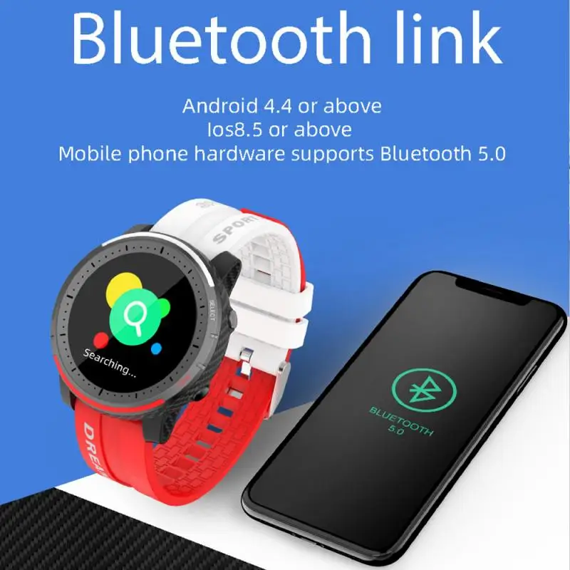 LV69 Smart Watch Bluetooth Call Reminder Smart Bracelet Two-color Shuangpin Fashion Sports Heart Rate Blood Pressure Health Band