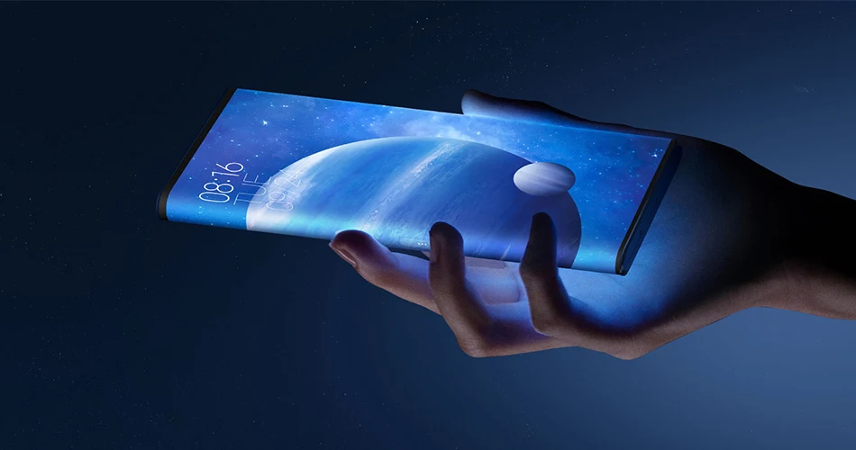 Смартфон Xiaomi MIX Alpha 12GB 512GB Snapdragon 855 Plus 7,9" OLED 5G объемный экран супер флагманская Тройная камера 4050mAh