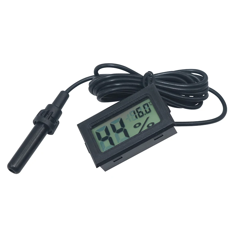 Профессиональный мини зонд с ЖК дисплеем цифровой термометр гигрометр