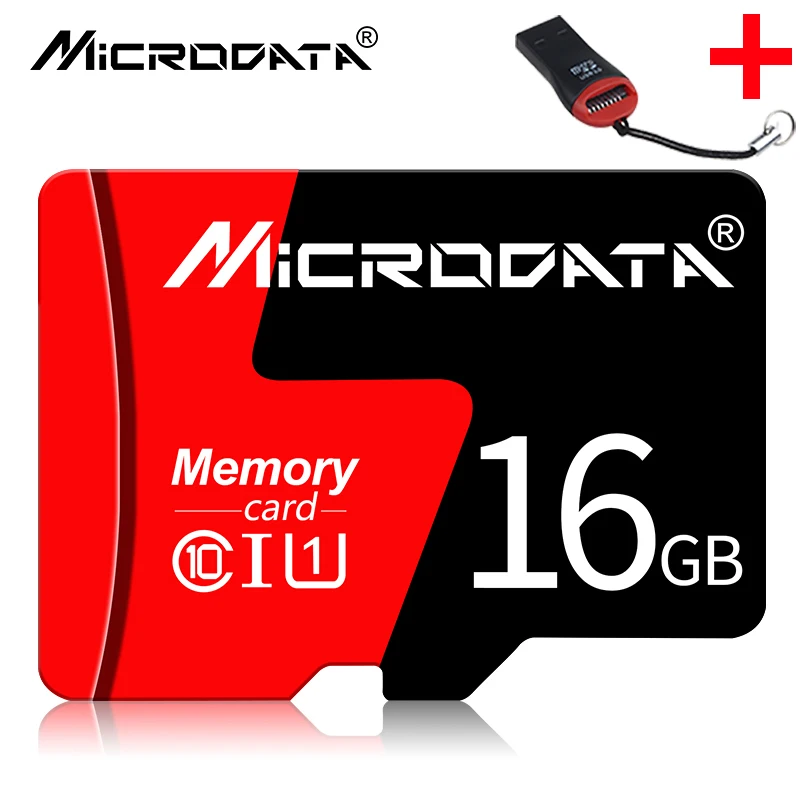 Горячая Карта памяти micro sd карта класс 10 32 Гб 64 ГБ 16 ГБ 8 ГБ TF tarjeta micro sd флэш-накопитель micro sd карта s для смартфонов и ПК/DVR - Емкость: 16G with Card Reader