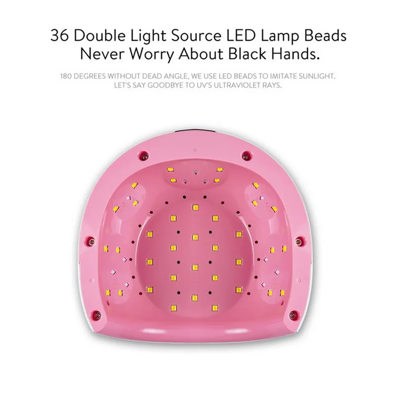 B3 профессиональный светодиодный УФ-лампа 80 Вт Сушилка для ногтей Гель-лак