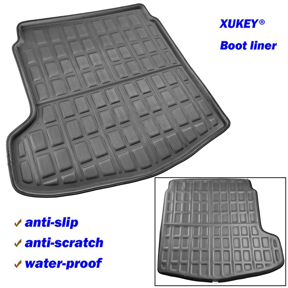 Для Mazda 3 BP Sedan Saloon 2019 2020 Cargo Boot Liner Tray задний багажник напольный коврик
