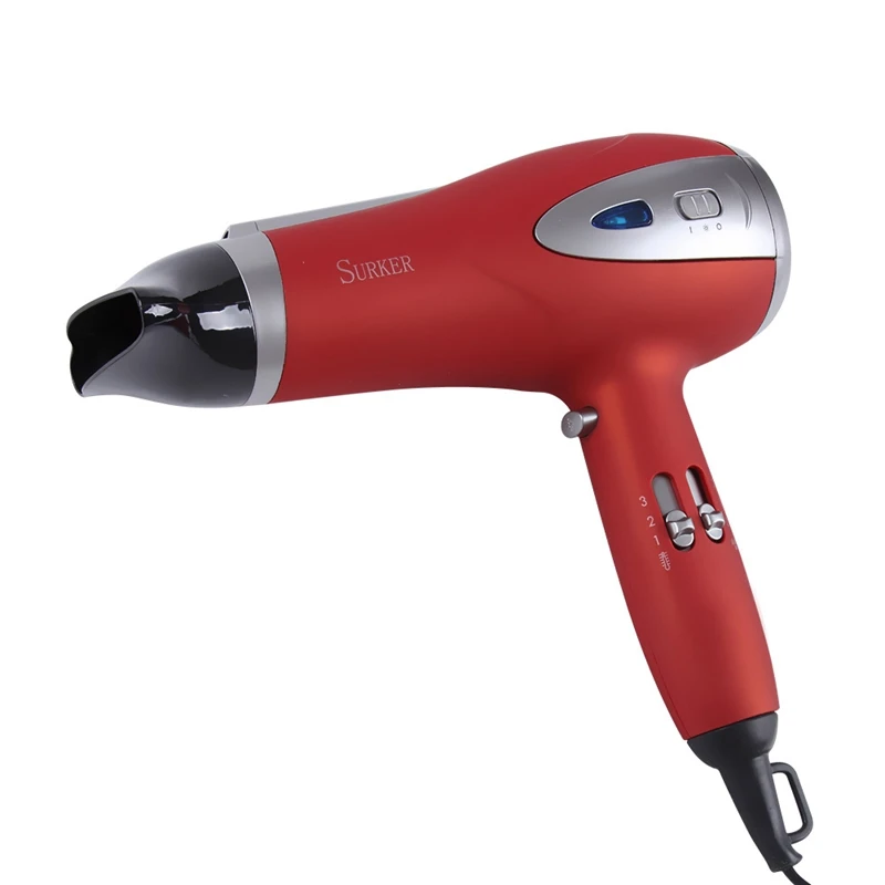 Фен для волос с 2 скоростями и 3 режимами нагрева 2200 Вт|Фены волос| |