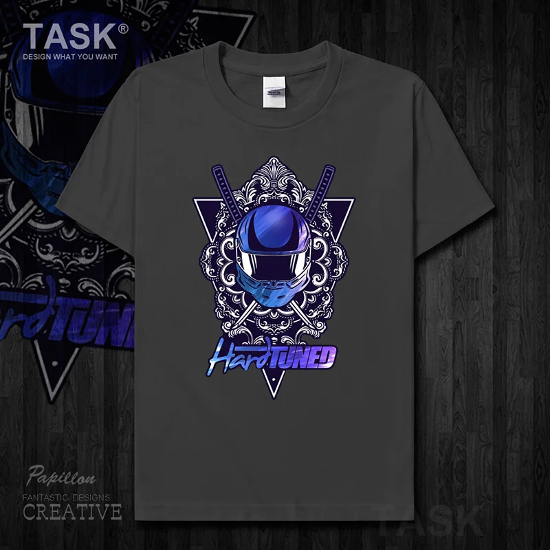 

Men t shirt Creative graffiti racer funny print male short sleeve clothes trend graphic Tees cotton comfort streetwear 06 0002