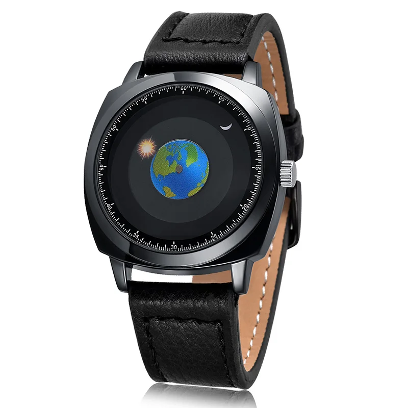 

2021 Best Gift Unique Mens black Watches Reloj De Watch Big Dial Relojes Para Hombres