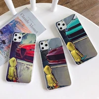 boy see sports car jdm drift phone case for iphone 13 12 11 pro max mini xs max 8 7 plus x se 2020 xr silicone soft cover
