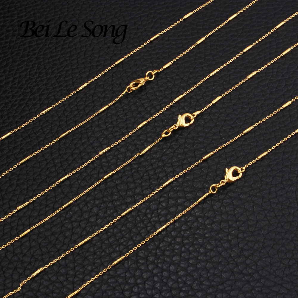 Ожерелье 3 шт. ювелирные цепи для женщин ожерелья Позолоченные индивидуальные