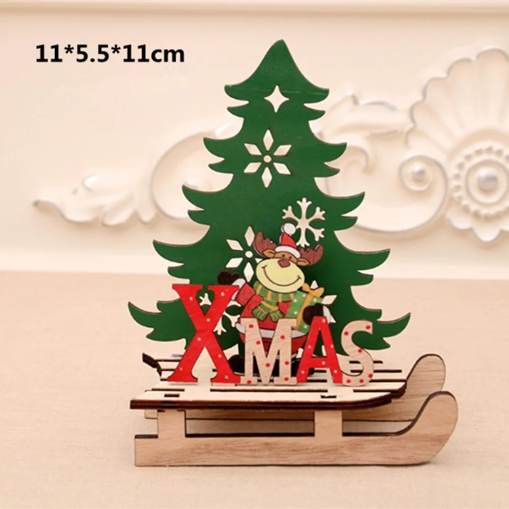 Рождественская елка arbol de navidad Новогодние товары Мини Рождественская елка adornos de navidad para casa choinka sztuczna - Цвет: Deer