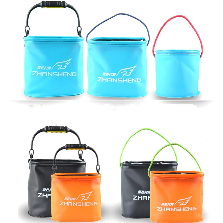 3 цвета портативный складной EVA рыболовное ведро для воды Живая рыба Вода StorageTool