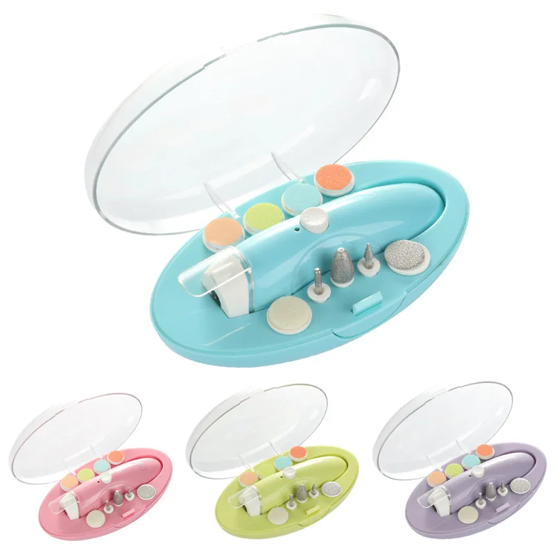 

Kid Baby Nail Trimmer Electric Baby Manicure Pedicure Nail Clippers Cutter Scissors Care Set Portable Electric Safe Nail Clipper