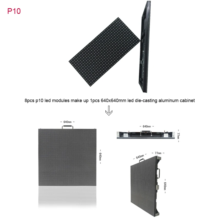 Китай высокое качество, HD Крытый P10 SMD видео стены полноцветный модуль 320x160 мм 32x16dots светодиодная матрица для светодиодного дисплея экрана