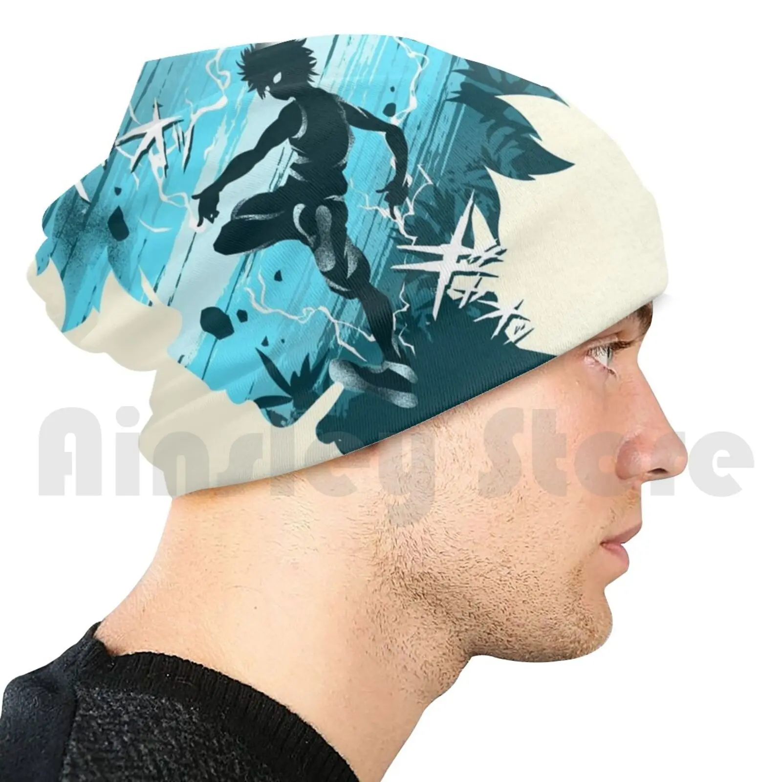 

Облегающие шапки Thunderbold, пуловер, Удобная шапка Hunter X Hunter Hunterxhunter Hxh Killua Thunder Thunderbolt Volt