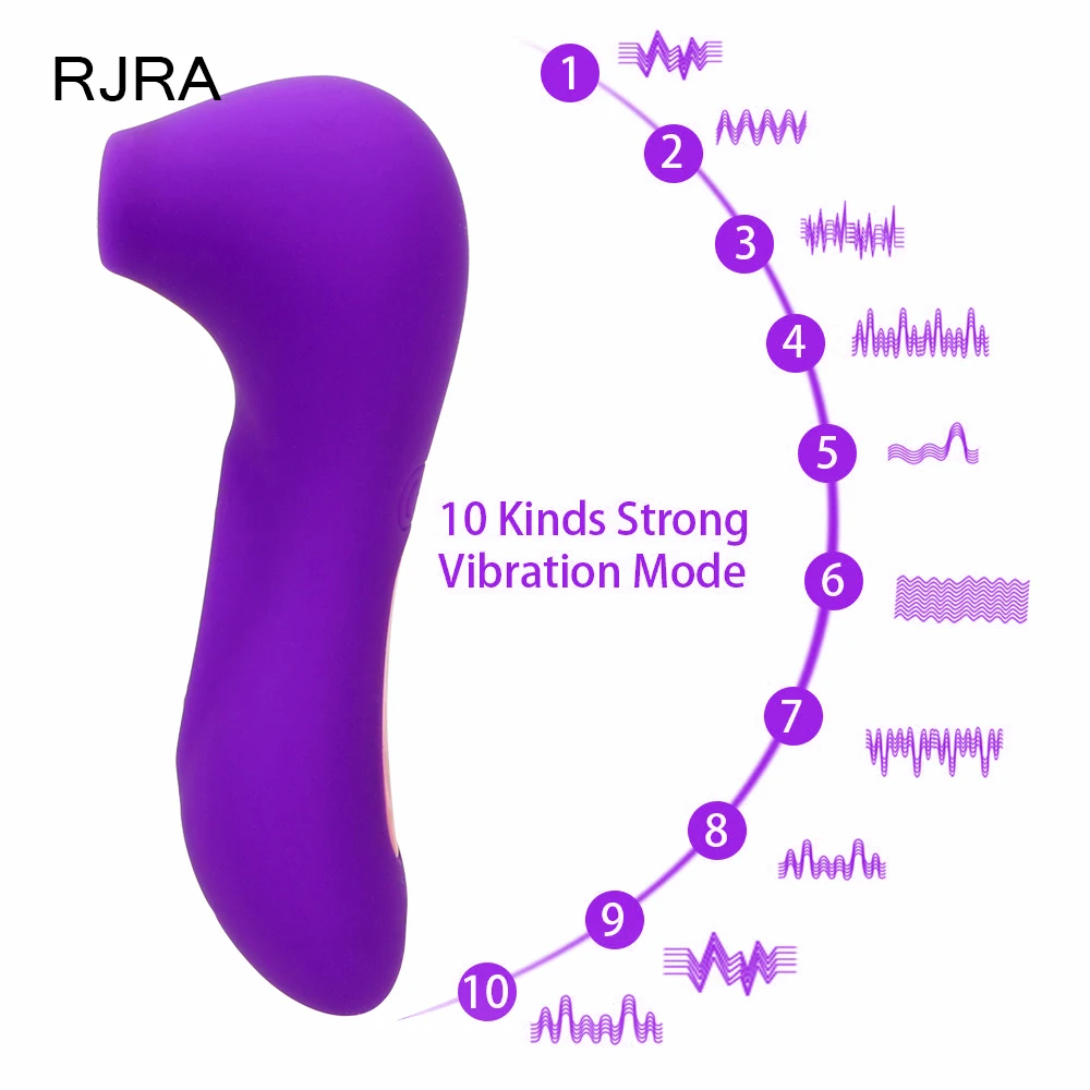 На присосках для клитора Вибратор сосание сосков Секс язык Вибрационный клитор