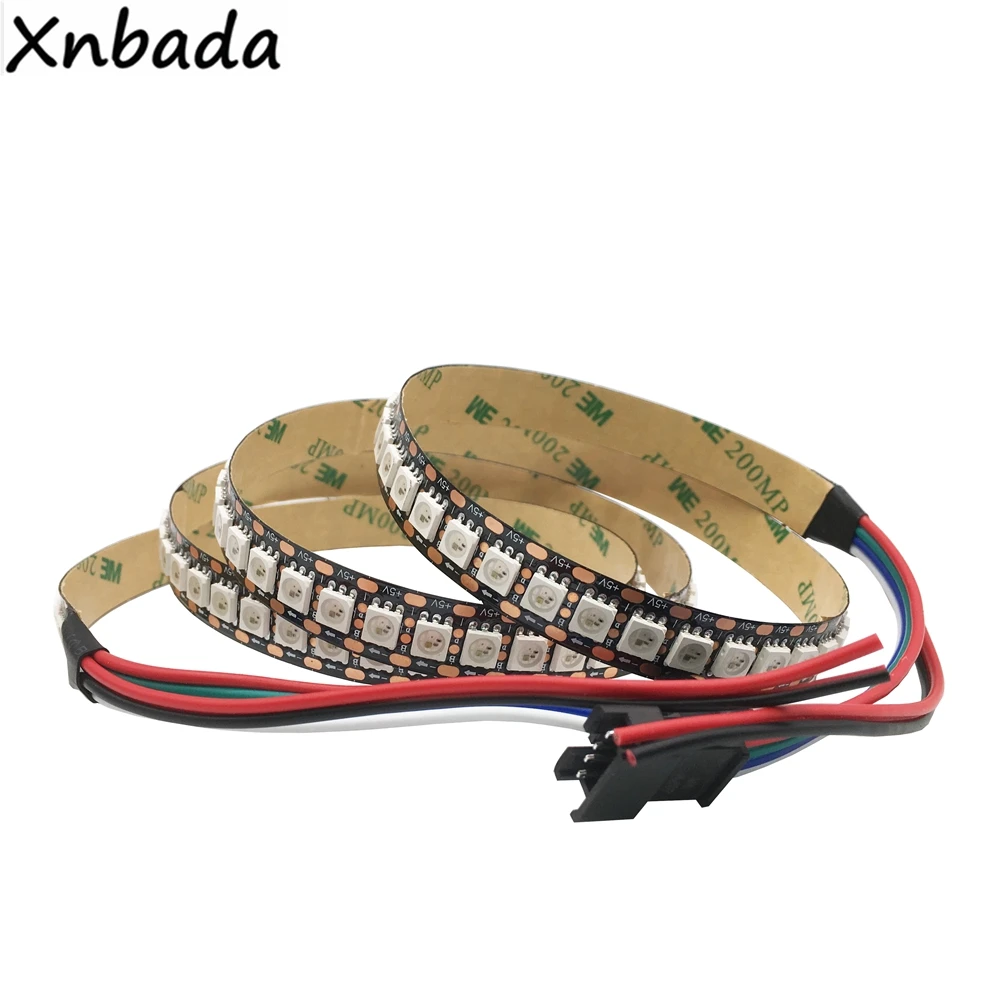 WS2813(WS2812B обновляться) индивидуально адресуемых светодиодные полосы пикселей Dual-усилитель сигнала 30/60/144 светодиодов/m IP30/IP65/IP67 DC5V