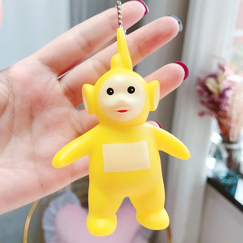Модные Мультяшные брелки для ключей Teletubbies мультяшный брелок девочек или женщин