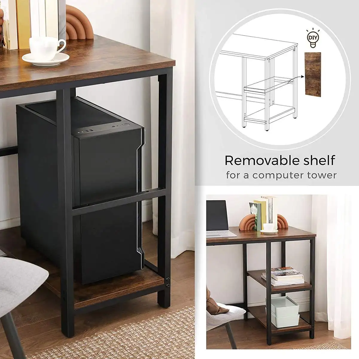 современный угловой стол l об