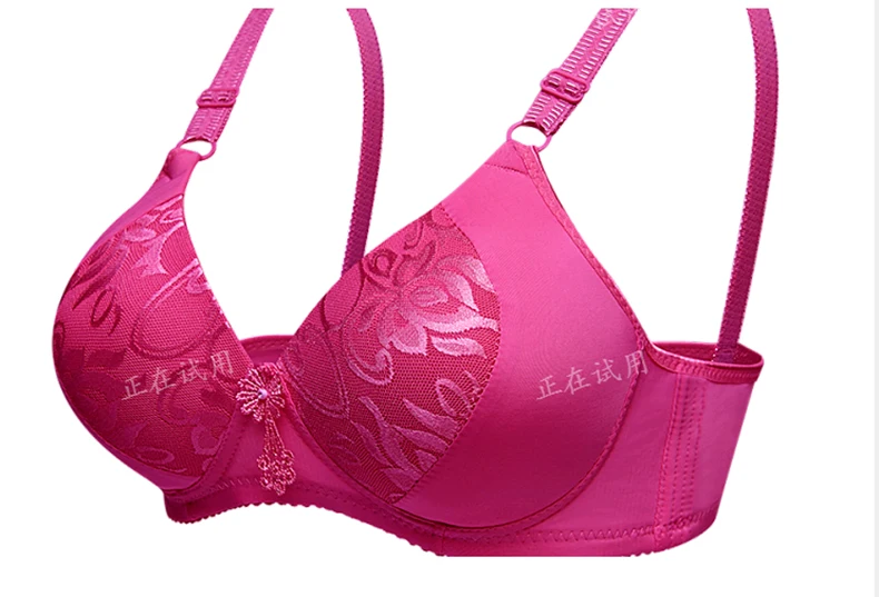 Новые женщины Bralette нижнее белье Толстый Padded Super Push вверх Бюстгальтер Сексуальная белья Беспроводные бюстгальтеры Хлопок Pluz Размер 36-42 B C Кубок