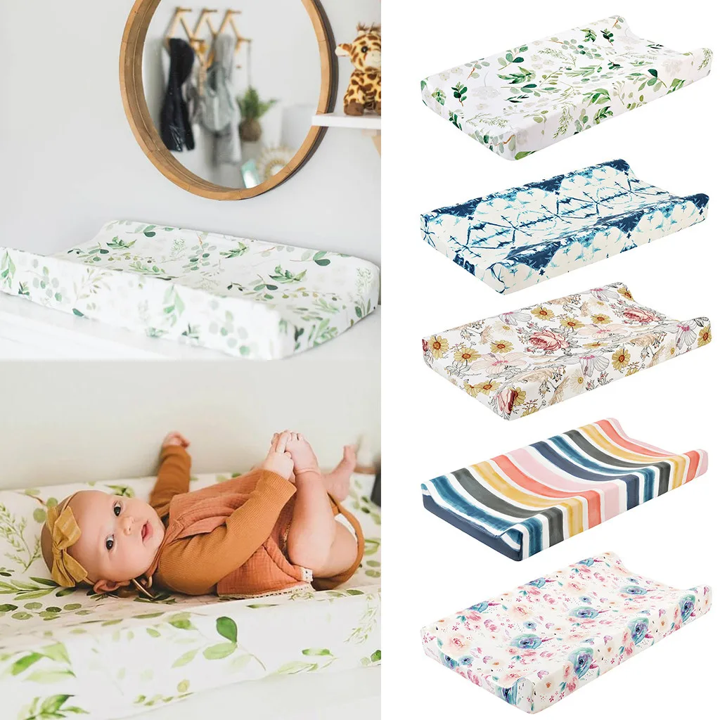 

Changing Tables Cover Children's Diaper Changing Pad Covers Replaceable Removable Washable Cambiador Bebes Portatil Cubrir