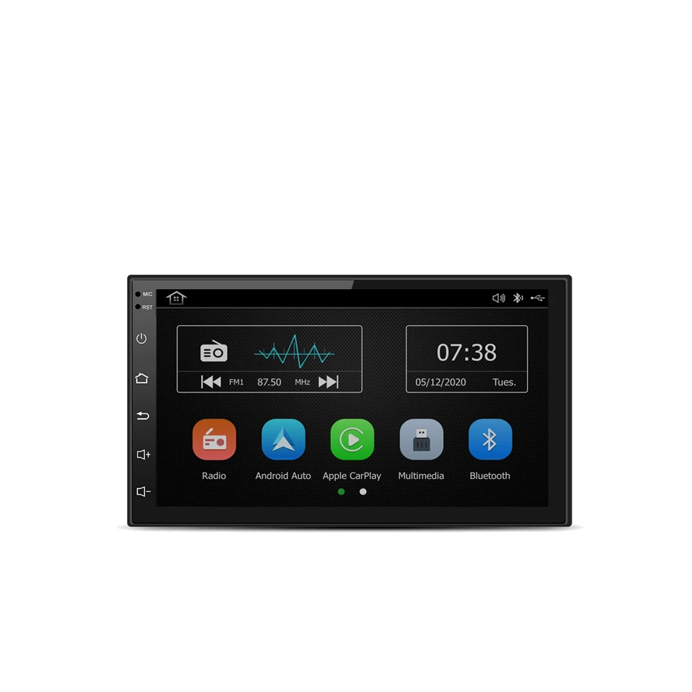 MAXCA 7 дюймов 2 din Беспроводной Carplay радио для Nissan Sunny Juke Tiida Almera Qashqai Xtrail Авто плеер |