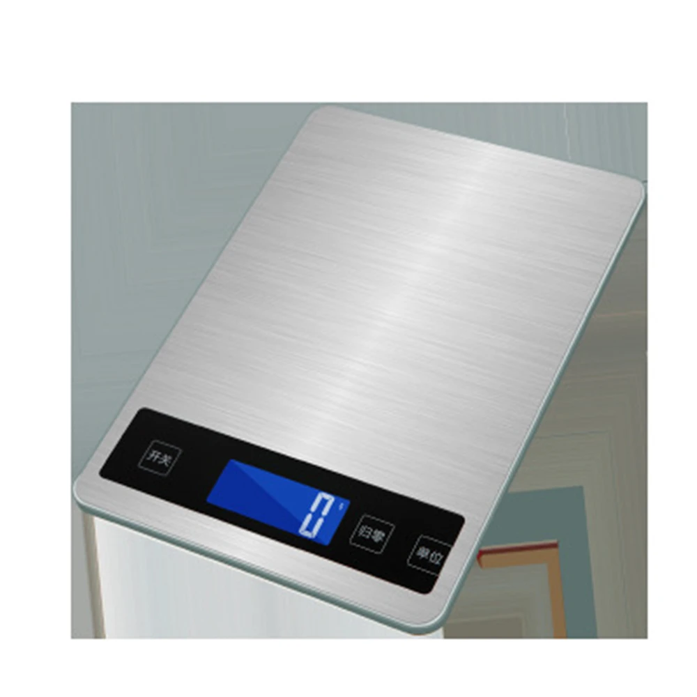 Bluetooth кухонные весы для выпечки тонкие электронные 5 кг/1 г из закаленного стекла