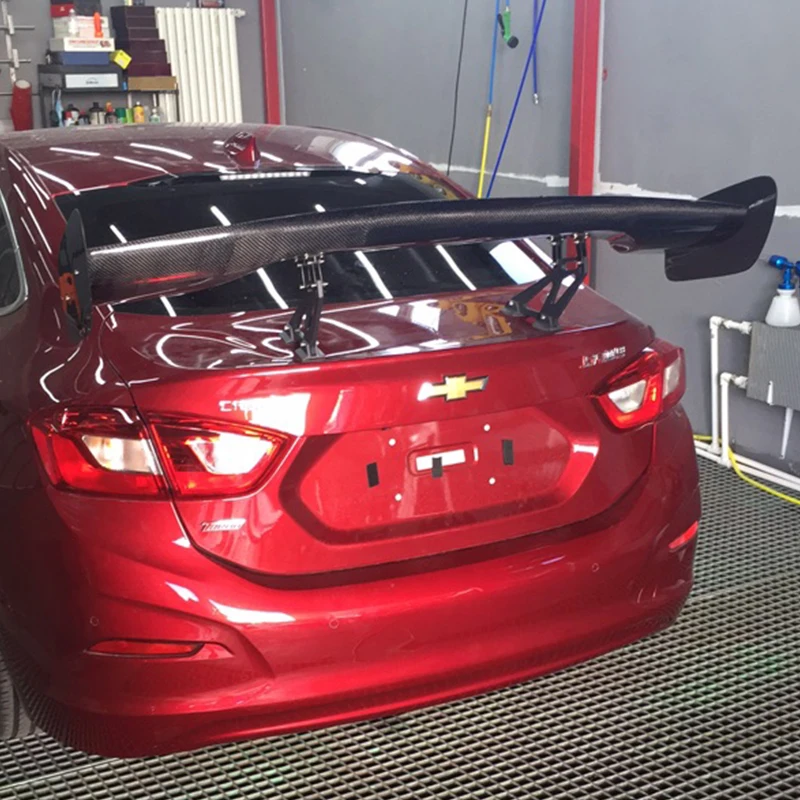 Автомобильный спойлер для заднего багажника из углеродного волокна GT Wing Для