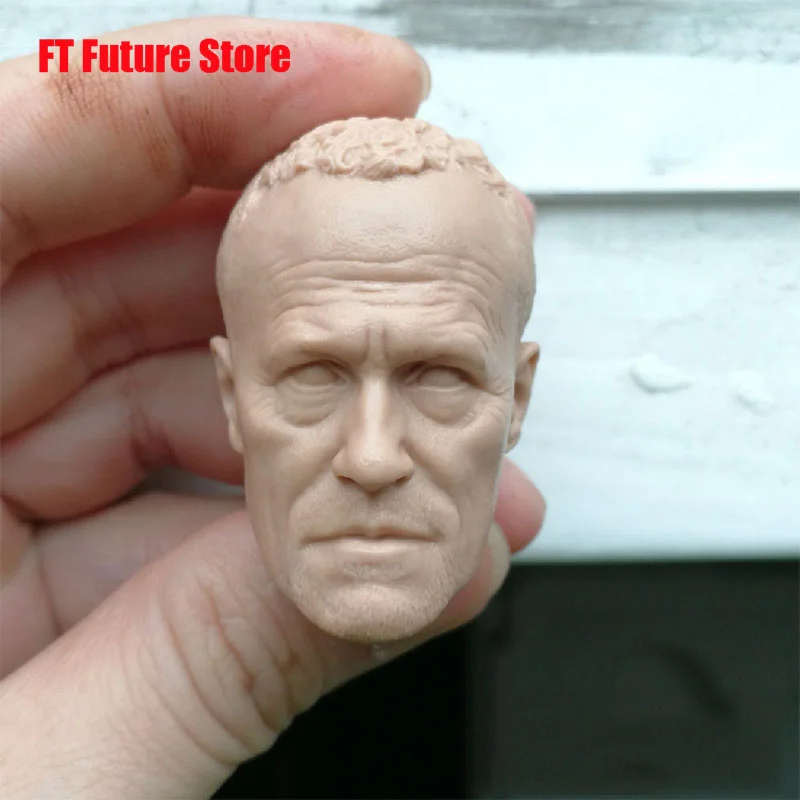 

1/6 Unpainted Yondu Head Sculpt Michael Rooker Head Carving Model Fit 12'' Action Figure Body for Fans DIY
