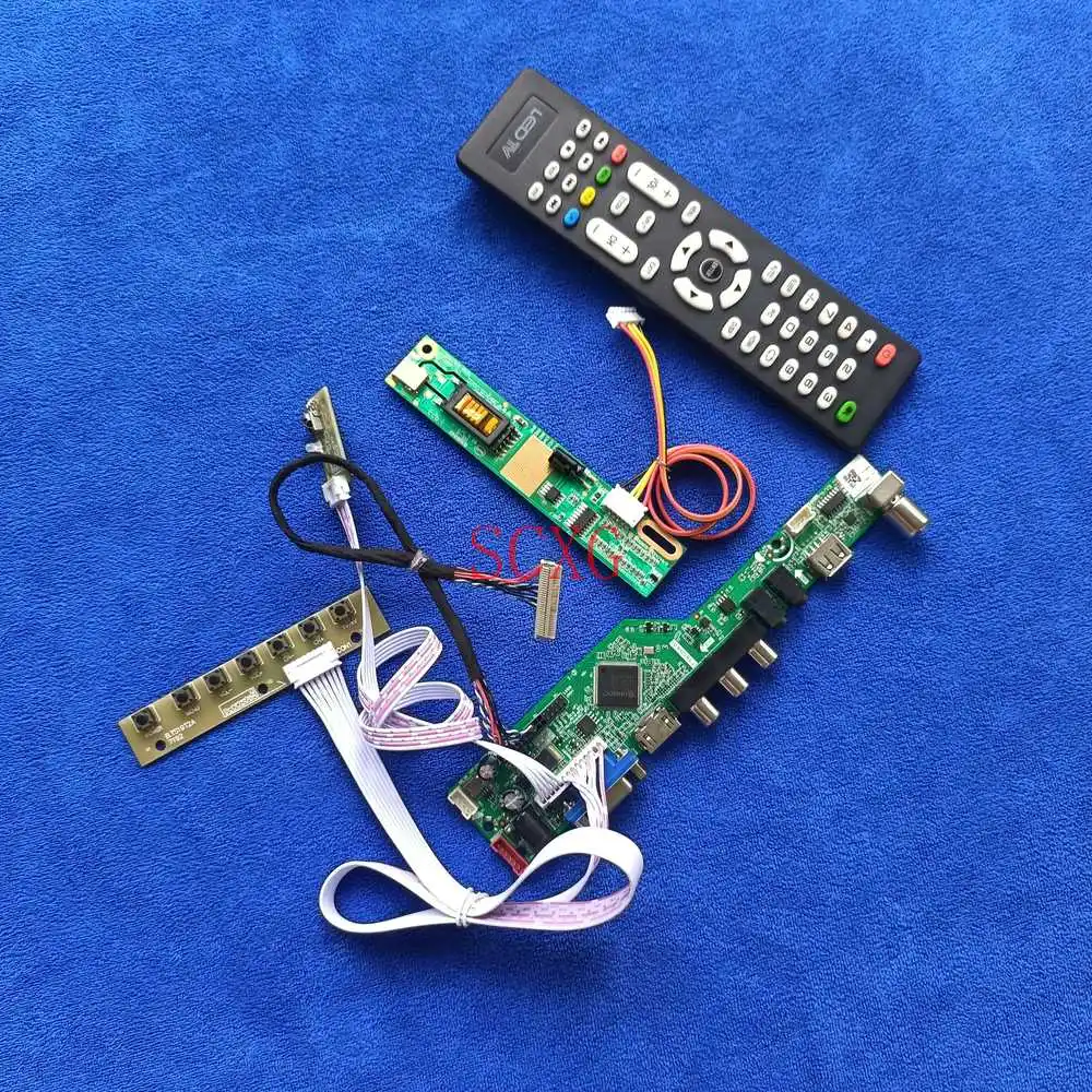 

USB VGA AV HDMI-compatible Fit HSD170PGW1/LTN170BT08/LTN170BT09 1440*900 Kit 1CCFL 30-Pin LVDS LCD matrix controller card Analog