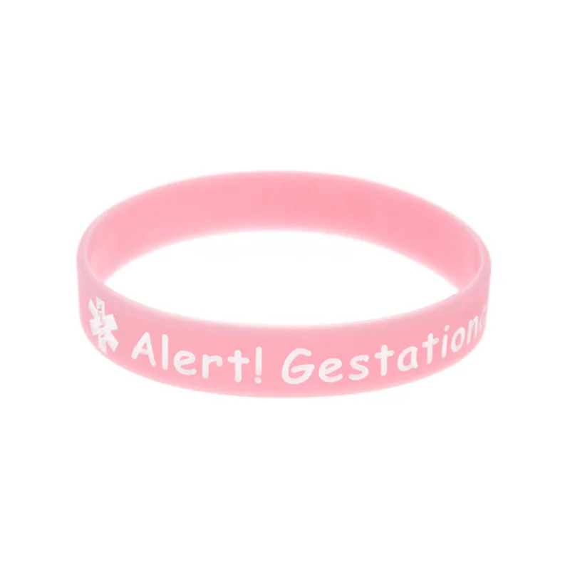 1 шт. силиконовый браслет для беременных при диабете|Браслеты с шармами| |