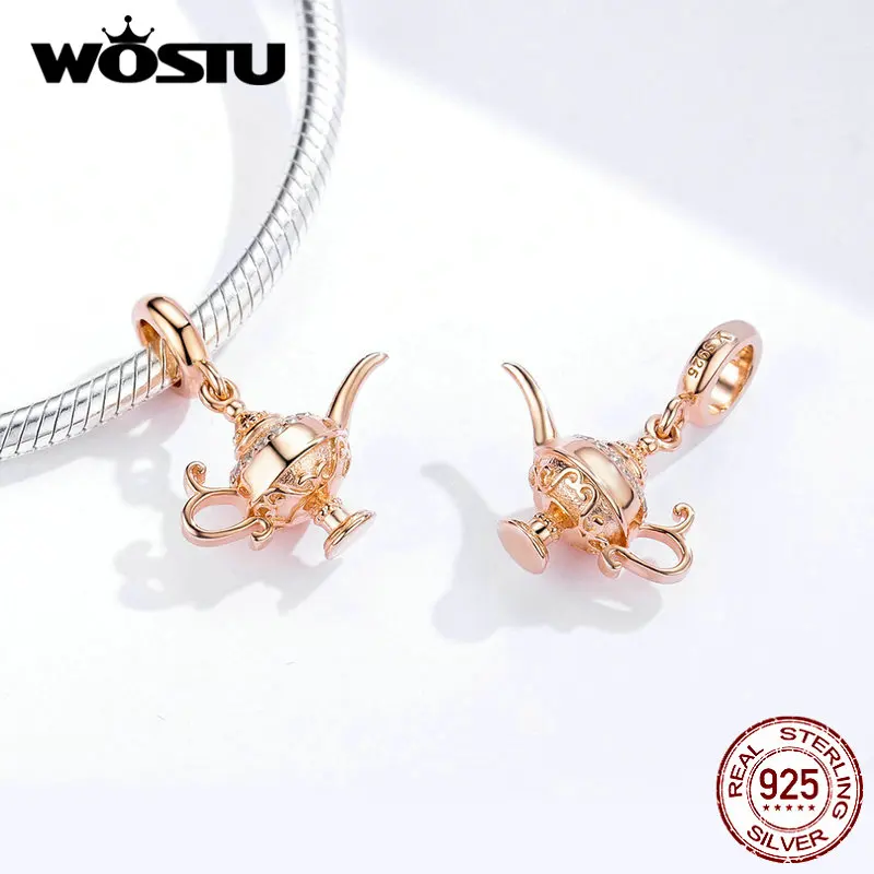 Подвеска для браслета в виде серебряной лампы Aladdin | Украшения и аксессуары