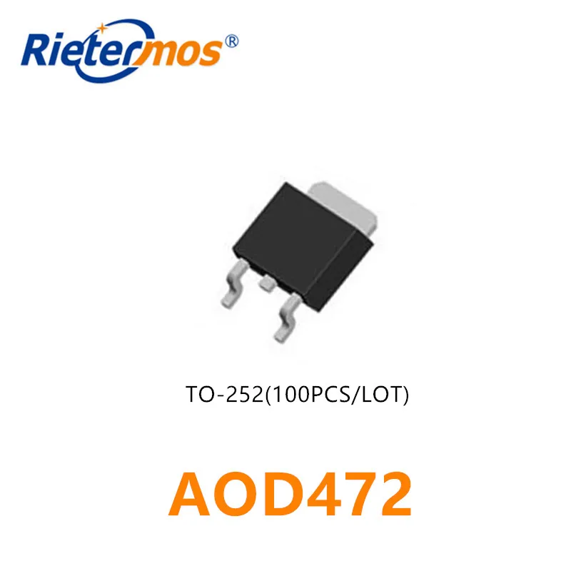 100 шт AOD472 D472 T0-252 SMD Сделано в Китае | Электроника