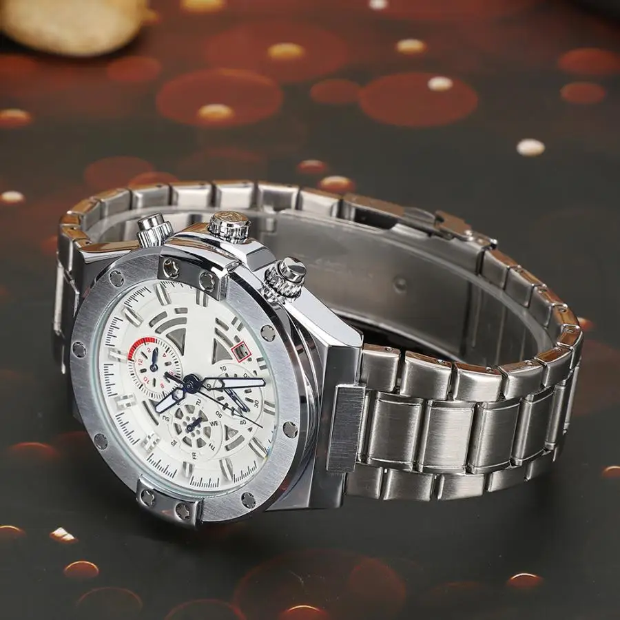 FORSINING два типа Модные мужские автоматические наручные часы механические бизнес