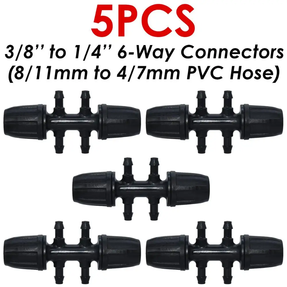 

KESLA Соединители для поливочных шлангов 6-ходовые