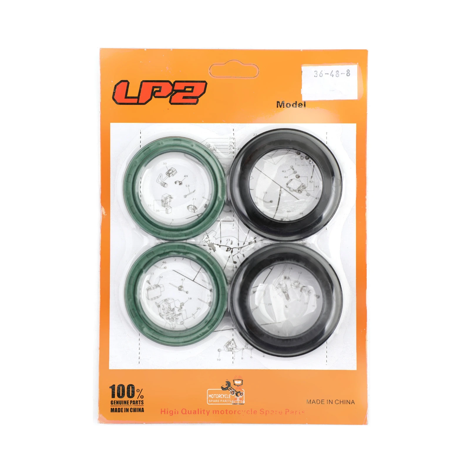 

Areyourshop for Suzuki PE175 PE250 PE400 RG250W 1977-1984 Front Fork Oil Seal Dust Cap Repair Rebuild Kit for Kawasaki Z650 Z750