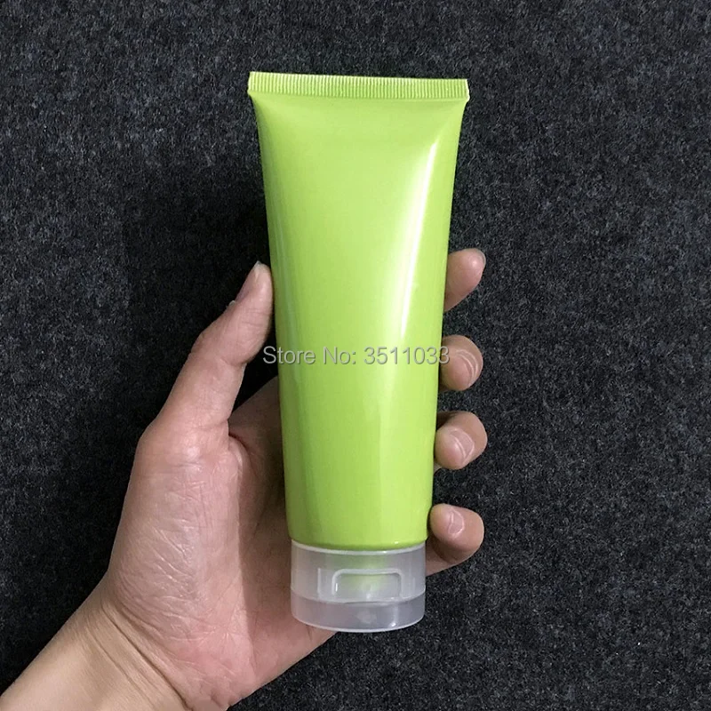100 г пиковая зеленая Косметическая Мягкая трубка для очищающего средства лица мл