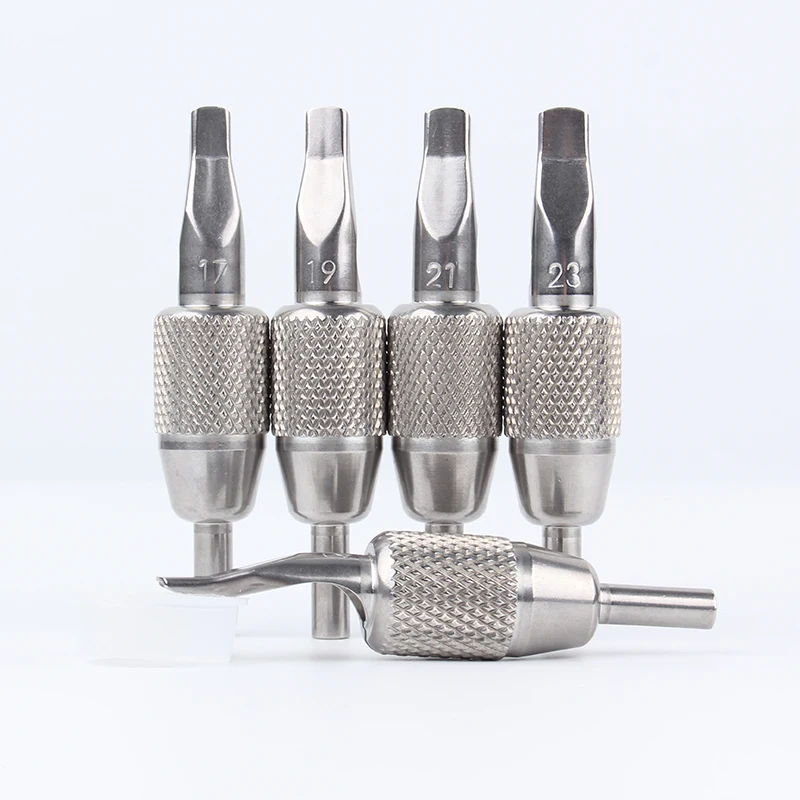 Высокое качество 17 29FT рукоятка из нержавеющей стали трубка ястреб иглы картридж